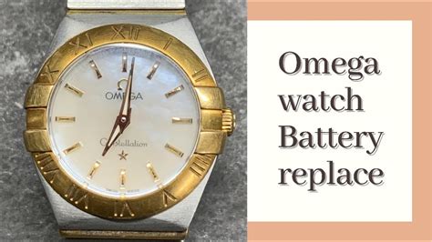 omega watch battery change|omega battery replacement near me.